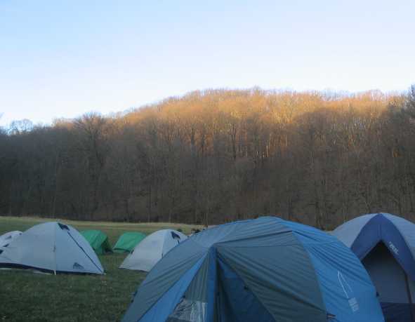 Tents at Beaumont