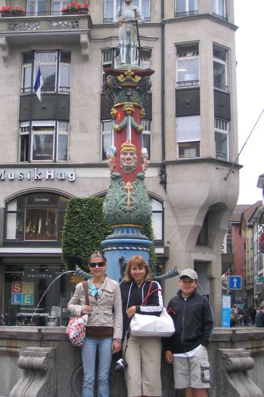 fountain in Lucerne