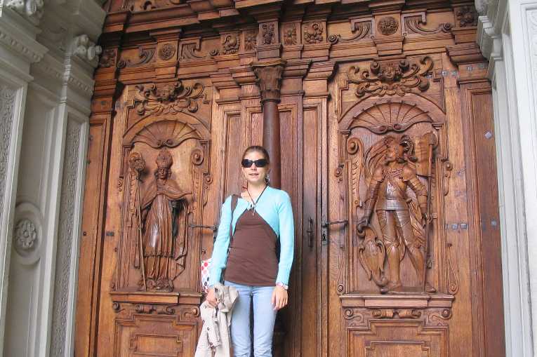 Hofkirche doors