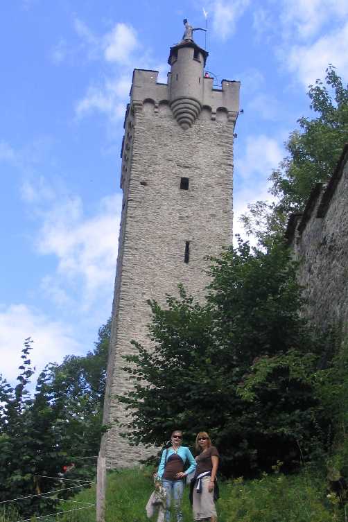tower in Lucerne city wall