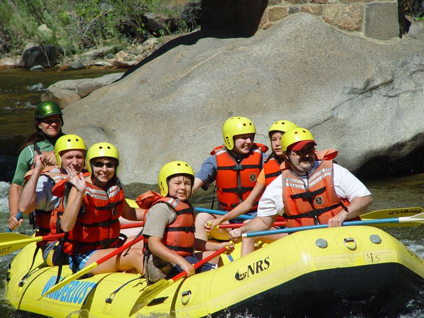 White water rafting in Colorado