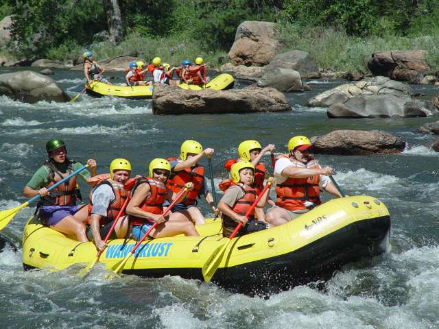 White water rafting in Colorado