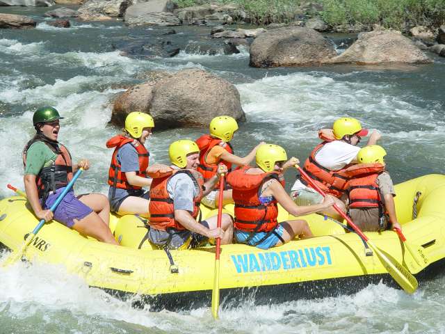 White water rafting in Colorado