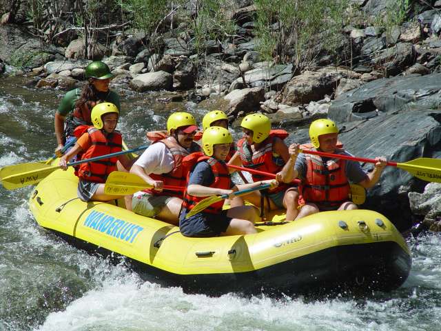 White water rafting in Colorado