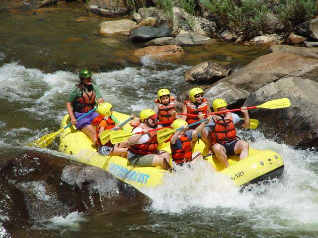 White water rafting in Colorado